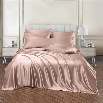 Satin Sheets Set California King Size